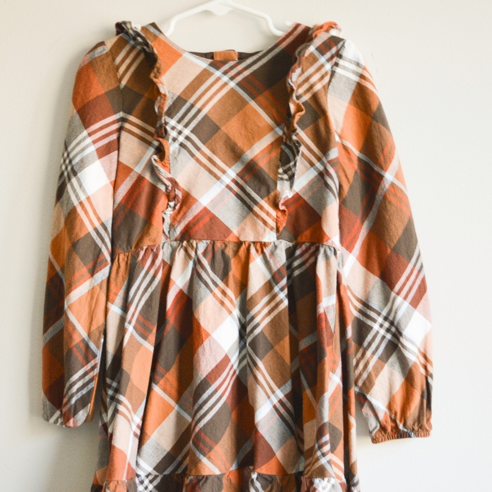 Gymboree,and Toddler Long Sleeve Casual Print Dress